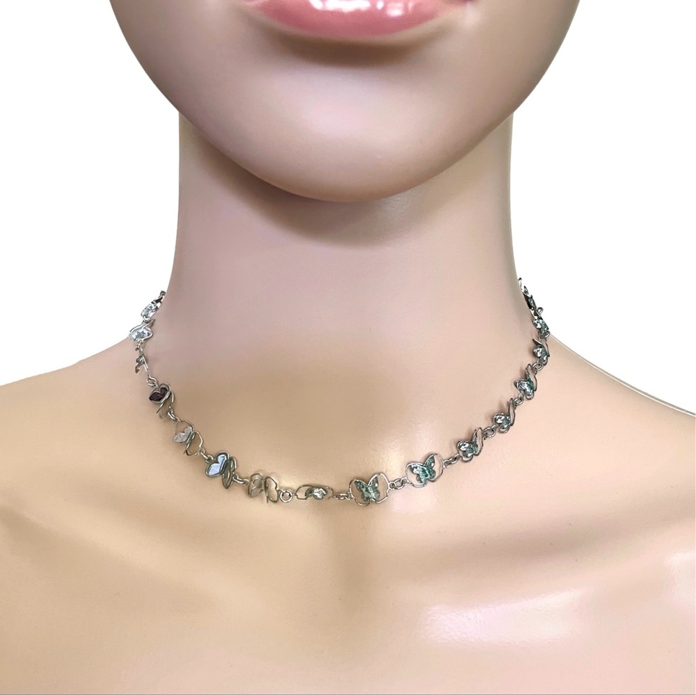 Butterfly metal Necklace